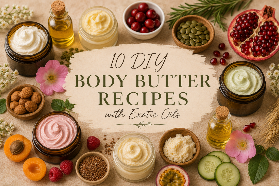 10 DIY Body Butter Recipes With Exotic Skincare Oils